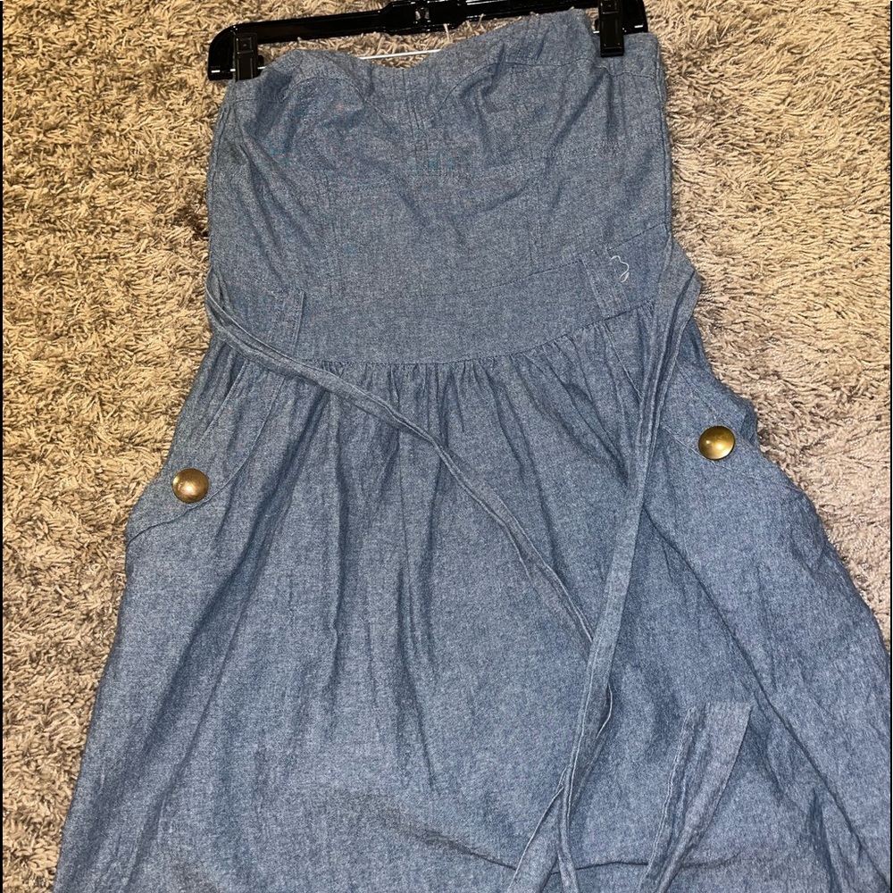 Tube top dress